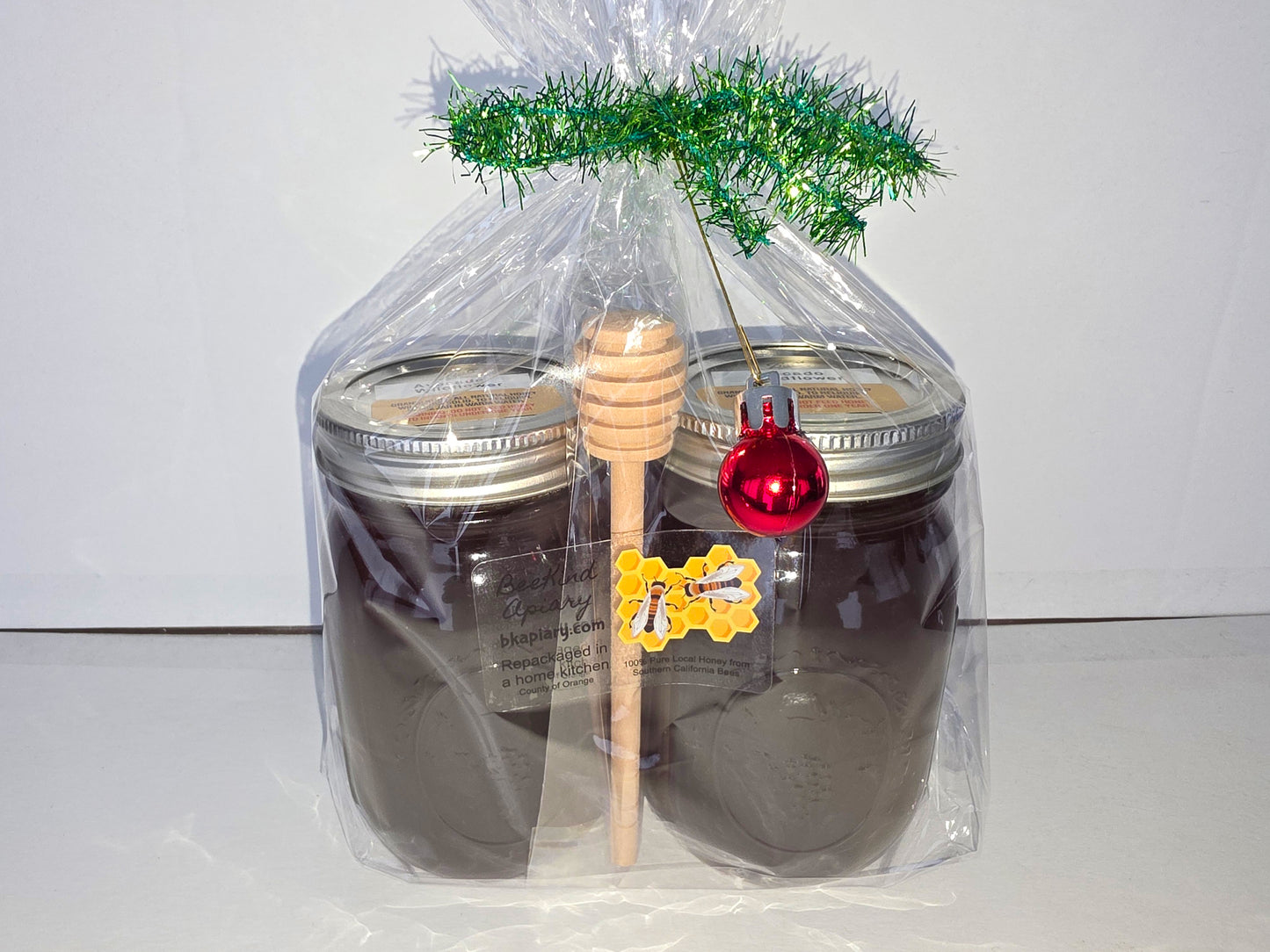 Seasonal Avocado Wildflower Honey (Christmas Theme)