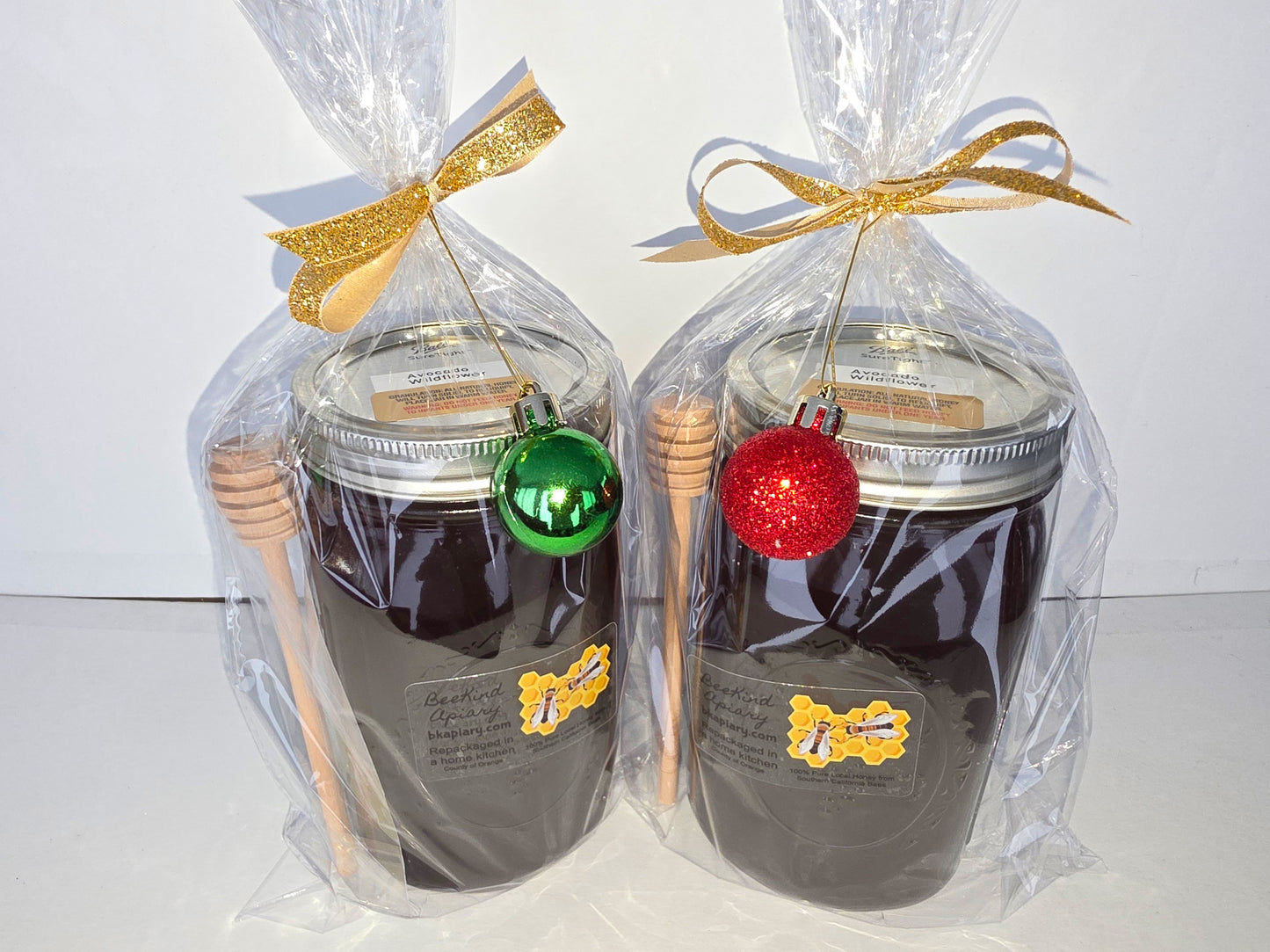 Seasonal Avocado Wildflower Honey (Christmas Theme)